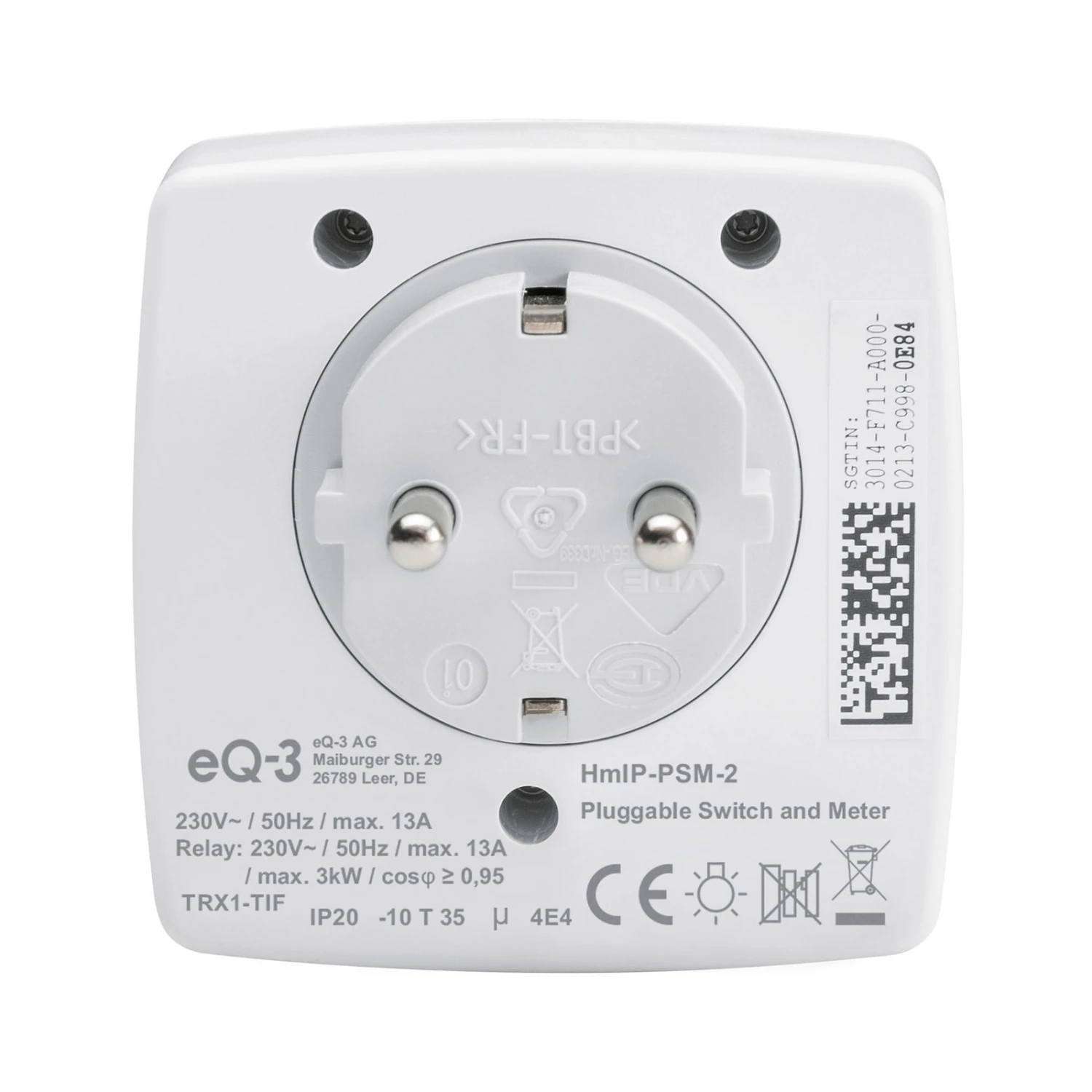 Homematic IP Schalt-Mess-Steckdose 2, EU 8 Homematic IP Schalt-Mess-Steckdose 2, EU – Bild 6