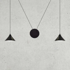 Hängeleuchte Ramo, Zweiflammig, Schwarz -Innenleuchten Store 10003120 3