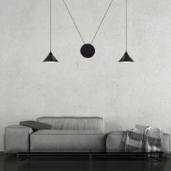 Hängeleuchte Ramo, Zweiflammig, Schwarz -Innenleuchten Store 10003120 4