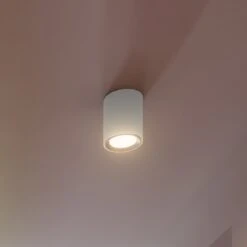 Nordlux LED-Deckenspot Landon Smart, Weiß, Höhe 14 Cm