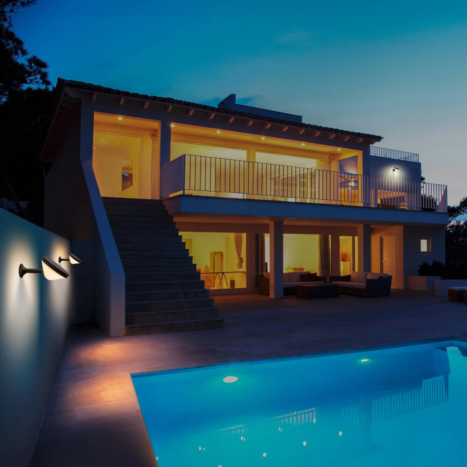 LEDVANCE Endura Style Solar Lunar Sensor-Wandlampe 4 LEDVANCE Endura Style Solar Lunar Sensor-Wandlampe – Bild 2