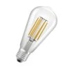 OSRAM LED-Rustikalampe E27 ST64 4W 840lm 830 Klar -Innenleuchten Store 10003918