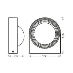 LEDVANCE SMART+ WiFi Swing Round Außenwandleuchte -Innenleuchten Store 10004696 5