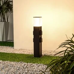 Prios Ayanis Sockellampe Mit 4 Steckdosen