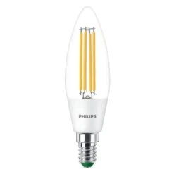 Philips LED-Lampe E14 B35 2,3W 485lm 3.000K 2er -Innenleuchten Store 10008334 4
