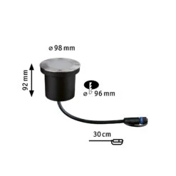 Paulmann Plug & Shine LED-Einbauleuchte 4,5W 1er 8 Paulmann Plug & Shine LED-Einbauleuchte 4,5W 1er -Innenleuchten Store 10008740 2