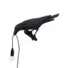 SELETTI Bird Lamp LED-Dekowandlampe, Links Schwarz -Innenleuchten Store 10009771