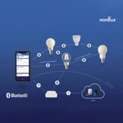 Bridge Für Nordlux Smart Light EU + 2 X E27-Globe -Innenleuchten Store 10009927 6