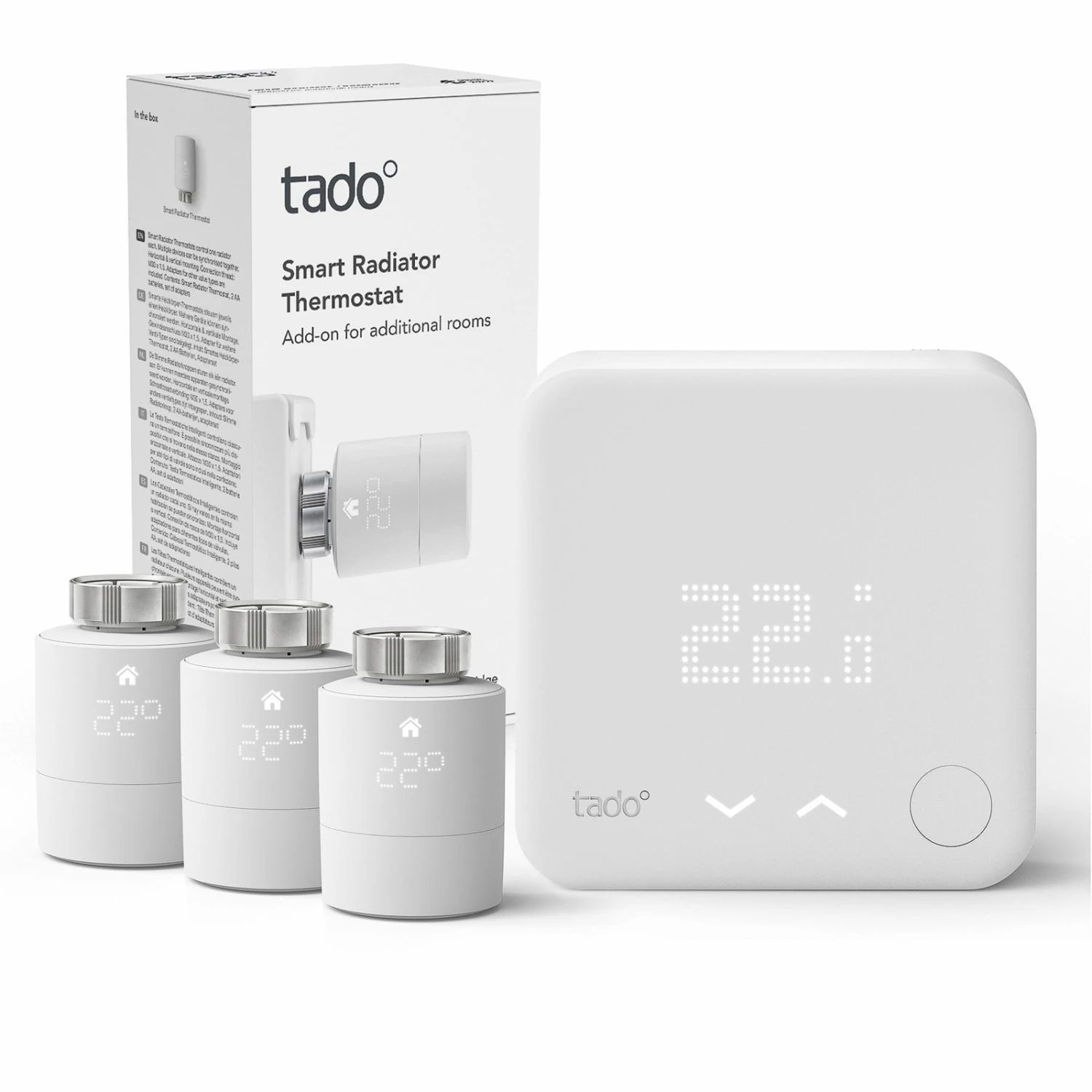 Tado° Smartes Thermostat Starter Kit V3+ Bundle 3 Tado° Smartes Thermostat Starter Kit V3+ Bundle