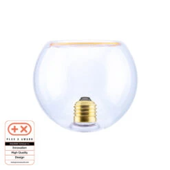SEGULA LED-Floating-Globe 125 E27 4,5W Klar Inside -Innenleuchten Store 10010473 2