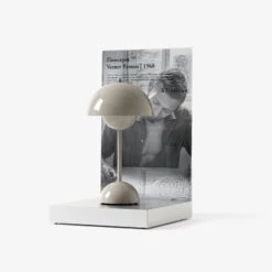 &Tradition Flowerpot VP9, Grau-beige -Innenleuchten Store 10010930 5