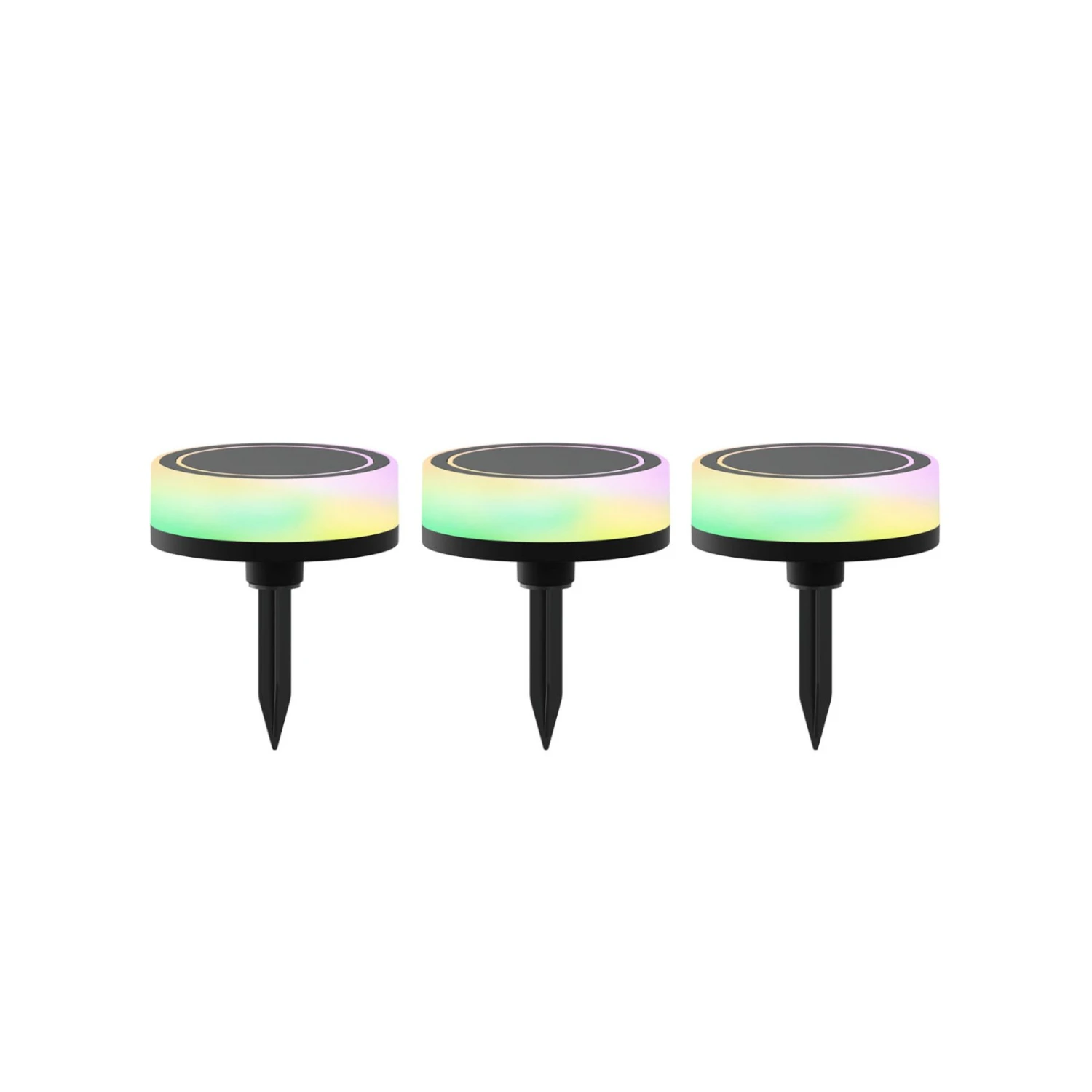 Calex Smart Outdoor Ground Spot, CCT RGB 3-flg. 4 Calex Smart Outdoor Ground Spot, CCT RGB 3-flg. – Bild 2