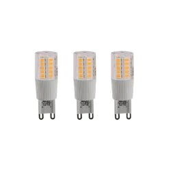 Arcchio LED-Stiftsockellampe G9 4,5W 2.700K 3er