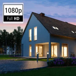 Hama WLAN Außenkamera, 2-Wege-Audio Sensor Schwarz -Innenleuchten Store 10012124 3