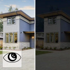 Hama WLAN Außenkamera, 2-Wege-Audio Sensor Schwarz -Innenleuchten Store 10012124 7