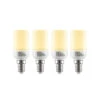Arcchio LED-Röhrenlampe E14 3W 3.000K 4er-Set