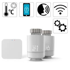 Hama Starter Set Heizen, 2x Thermostat, Zentrale -Innenleuchten Store 10012188 2