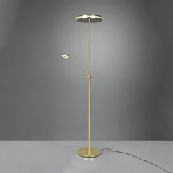 LED-Deckenfluter Franklin, Leselampe, Messing Matt -Innenleuchten Store 10012244 5