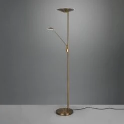 LED-Stehleuchte Brantford Leseleuchte, Altmessing -Innenleuchten Store 10012270 8