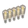 Lucande LED E27 ST64 4W 1.800K Dimmbar Titan 5er -Innenleuchten Store 10012507