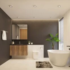 Prios Edwina LED-Deckenlampe, Silber, 12,2cm, 10er -Innenleuchten Store 10012578 2