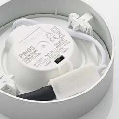 Prios Edwina LED-Deckenlampe, Silber, 12,2cm, 10er -Innenleuchten Store 10012578 8