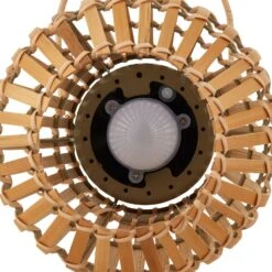 Lindby Amaria LED-Solar-Terrassenleuchte Bambus -Innenleuchten Store 10012754 4