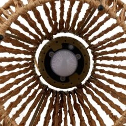 Lindby Amaria LED-Solar-Leuchte Rattan Hell -Innenleuchten Store 10012758 7