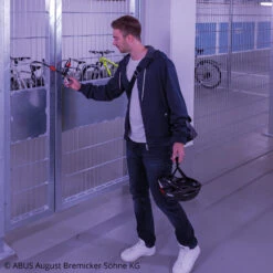 ABUS Touch Fingerabdruck-Vorhängeschloss, 4,5 Cm -Innenleuchten Store 10013164 2