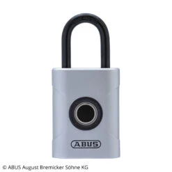 ABUS Touch Fingerabdruck-Vorhängeschloss, 4,5 Cm -Innenleuchten Store 10013164 3