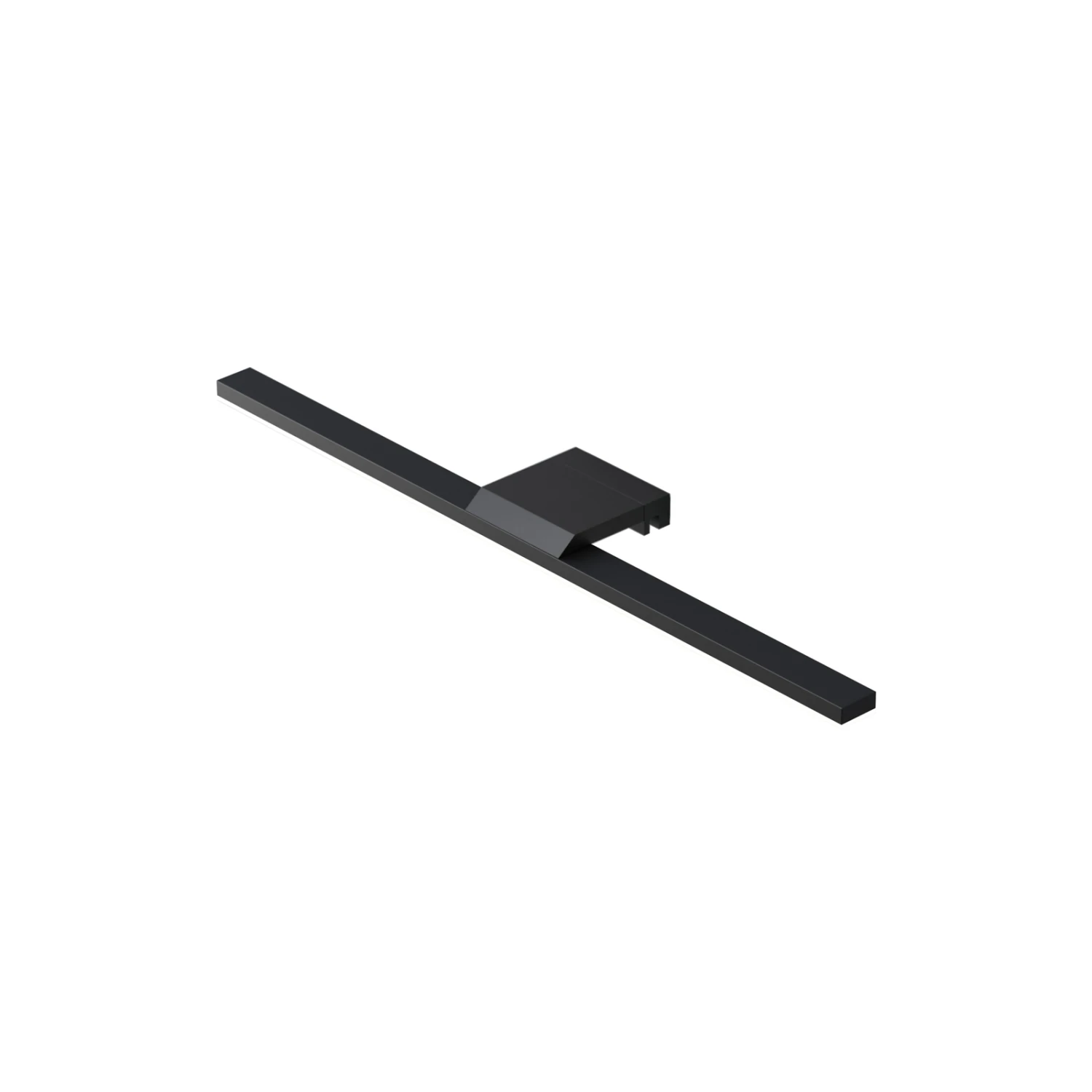 LED-Spiegelleuchte Triga IP44 Schwarz 40cm, 3.000K 6 LED-Spiegelleuchte Triga IP44 Schwarz 40cm, 3.000K – Bild 4