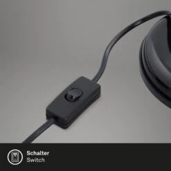 Schreibtischleuchte Pixa, Justierbar, E14, Schwarz -Innenleuchten Store 10013616 6