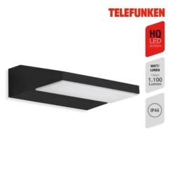 LED-Außenwandleuchte Bergen Drehbar Schwarz 4.000K -Innenleuchten Store 10013731 4