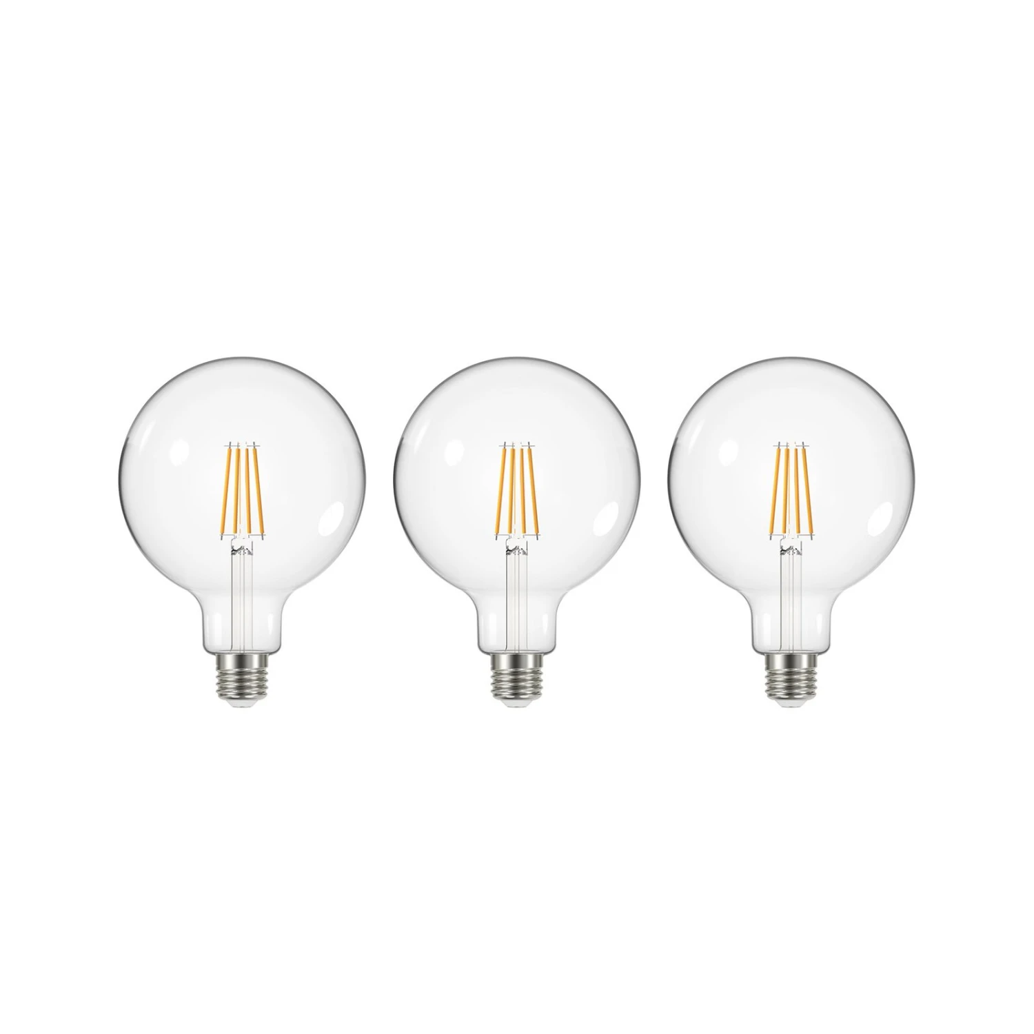 Arcchio LED-Lampe G125 E27 3,8W 2700K 806lm 3er 3 Arcchio LED-Lampe G125 E27 3,8W 2700K 806lm 3er