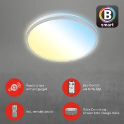 LED-Deckenlampe Ivy S, Dimmbar, CCT, Ø 33 Cm -Innenleuchten Store 10014554 5