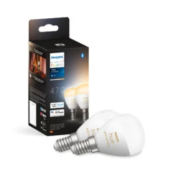 Philips Hue White Ambiance E14 5,1W 470lm 2er-Set -Innenleuchten Store 10015471 3