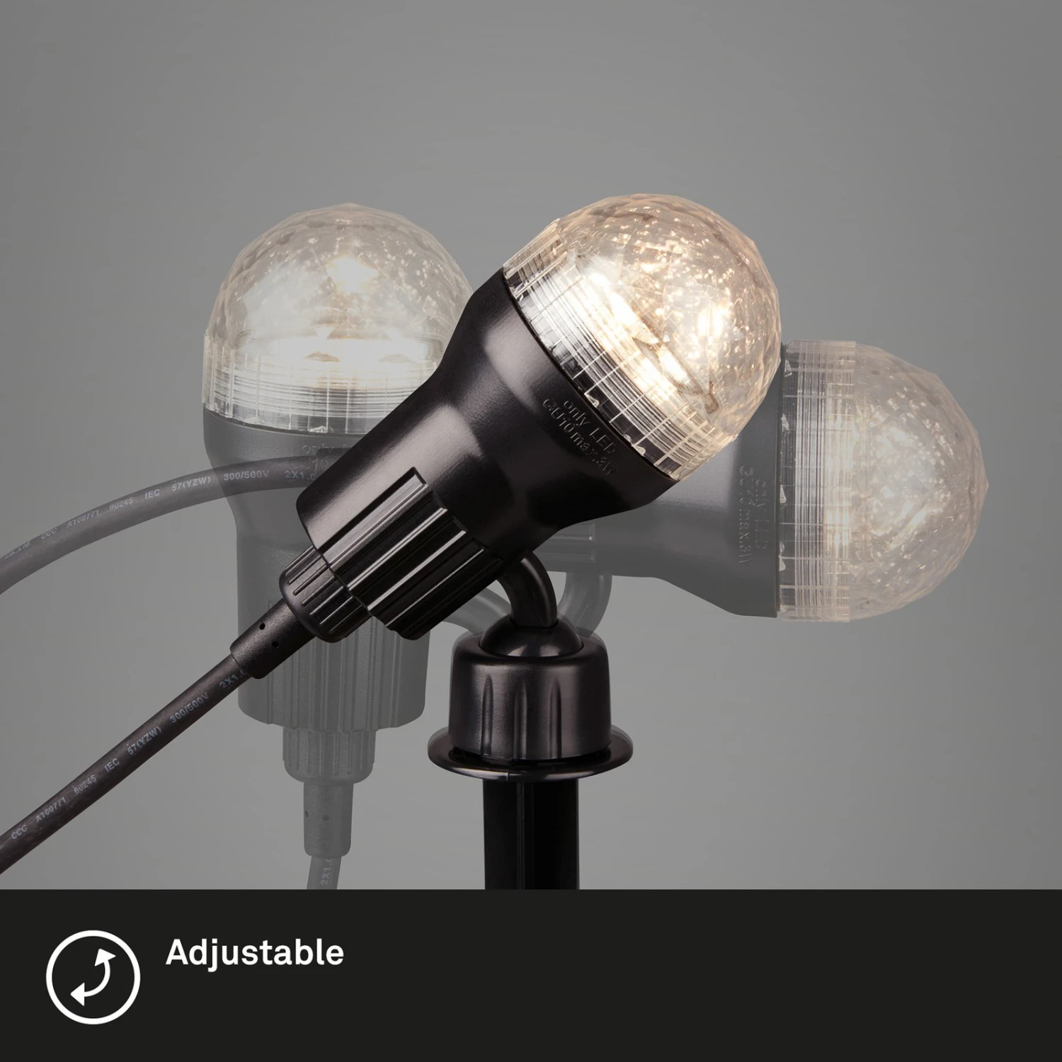 LED-Erdspießstrahler Terra Mit Perleffekt, IP44 8 LED-Erdspießstrahler Terra Mit Perleffekt, IP44 – Bild 6