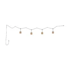 Bover Nans S/16/4L LED-Außen-Pendelleuchte, Braun