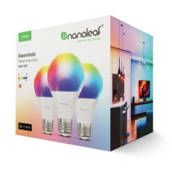 Nanoleaf Matter Smart Bulb E27 8,5W CCT RGB 3er -Innenleuchten Store 10016047 5