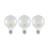 LED-Lampe E27 4W 2.700K G95 Globe Klar 3er-Set 1 LED-Lampe E27 4W 2.700K G95 Globe Klar 3er-Set -Innenleuchten Store 10018093