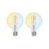 Prios LED-Filamentlampe E27 G95 7W WLAN Klar 2er 2 Prios LED-Filamentlampe E27 G95 7W WLAN Klar 2er -Innenleuchten Store 10018320