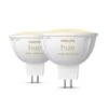 Philips Hue White Ambiance LED 5,1W GU5,3 2er-Set 1 Philips Hue White Ambiance LED 5,1W GU5,3 2er-Set -Innenleuchten Store 10021276