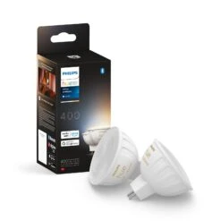 Philips Hue White Ambiance LED 5,1W GU5,3 2er-Set -Innenleuchten Store 10021276 4