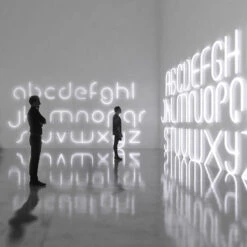 Artemide Alphabet Of Light Wand Großbuchstabe V -Innenleuchten Store 1060559 2