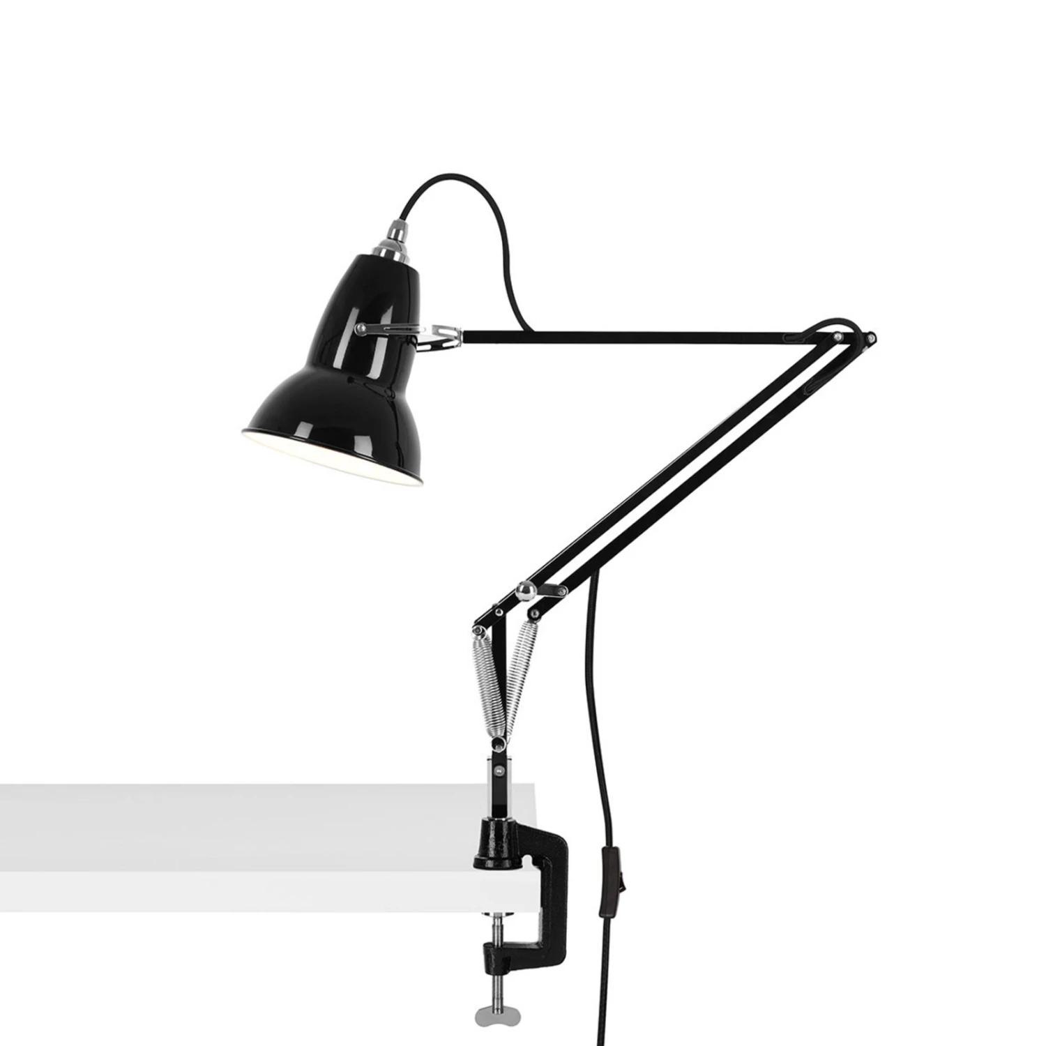 Anglepoise Original 1227 Klemm-Tischlampe Schwarz 5 Anglepoise Original 1227 Klemm-Tischlampe Schwarz – Bild 3
