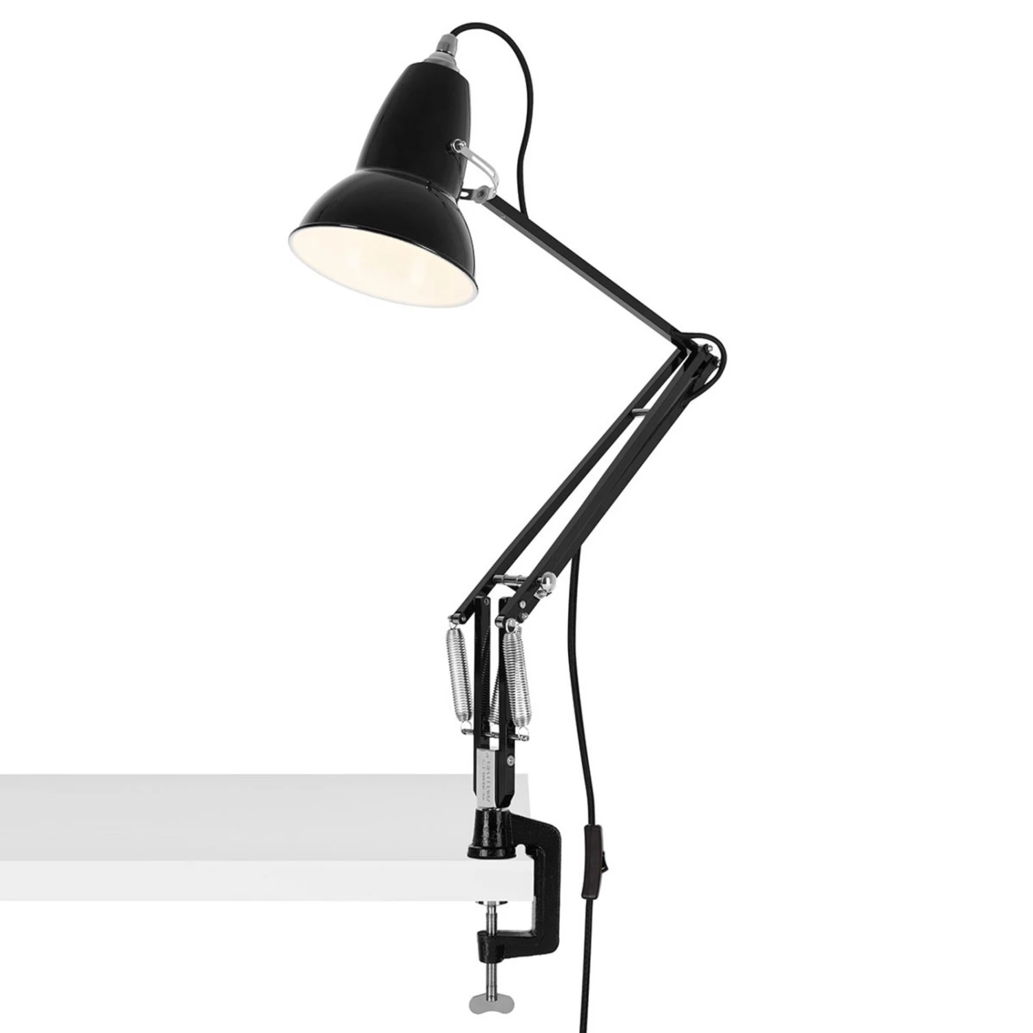 Anglepoise Original 1227 Klemm-Tischlampe Schwarz 3 Anglepoise Original 1227 Klemm-Tischlampe Schwarz