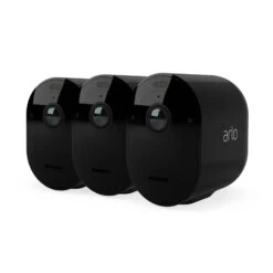 Arlo Pro 4 Sicherheitssystem Mit 3 Kameras Schwarz -Innenleuchten Store 1080054 4