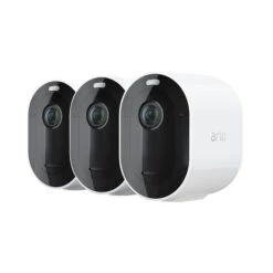 Arlo Pro 4 Sicherheitssystem Mit 3 Kameras Weiß