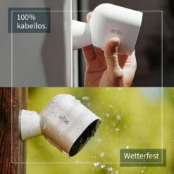 Arlo Pro 4 Sicherheitskamera Mit Spotlight Schwarz -Innenleuchten Store 1080058 8