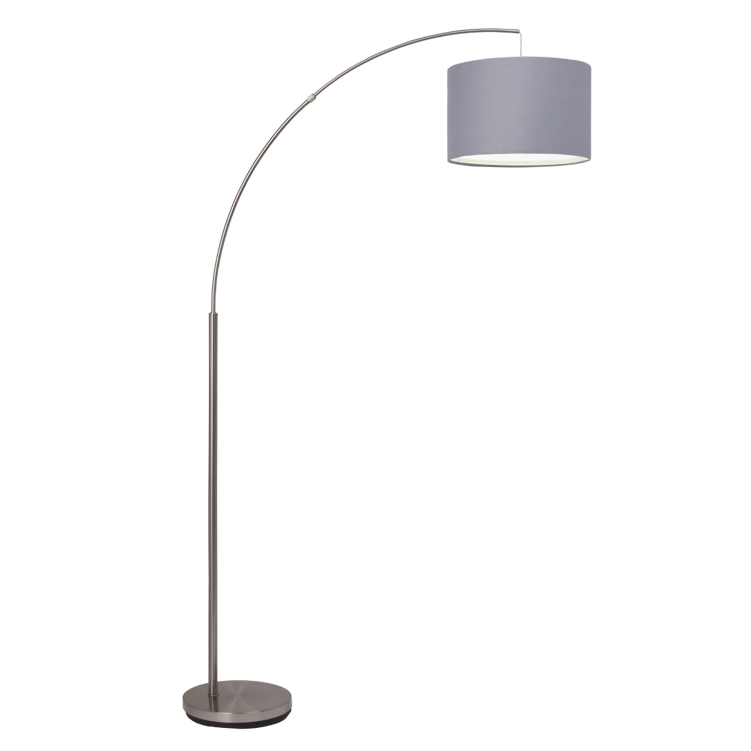 BRILLIANT Klassische Bogenleuchte Clarie, Grau 5 BRILLIANT Klassische Bogenleuchte Clarie, Grau – Bild 3